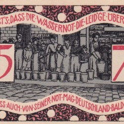 Germany 75 Pfennigs (1921) History Series Rare Note Lowest Price