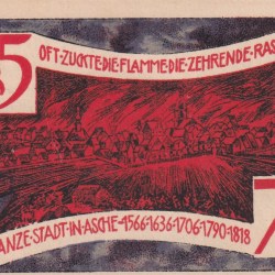 Germany, Zeulenroda 75 Pfennigs (1921) History Series Rare Note Lowest Price