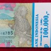 Indonesia 1000 Rupiah GEM UNC NON - Serial Packet with Fancy Number Ending 786 - Image 3