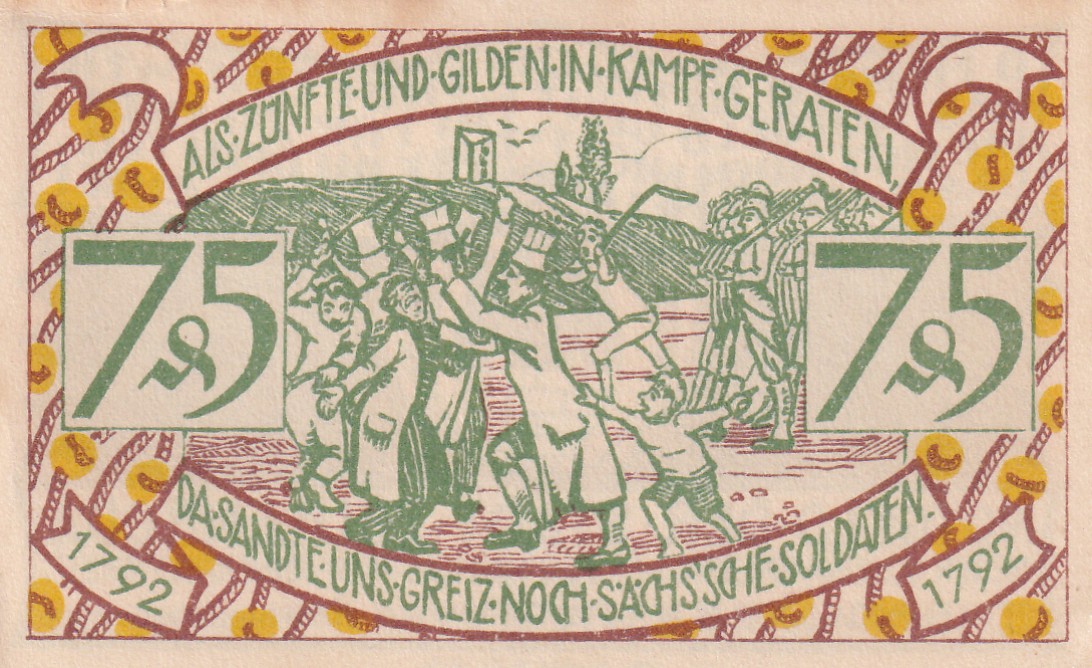 Germany, 75 Pfennigs ( 1921 ) series Rare Note Lowest Price