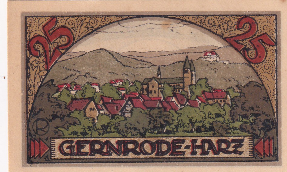 Germany, 25 Pfennigs ( 1921 ) series Rare Note Lowest Price
