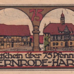 Germany, 75 Pfennigs ( 1921 ) series Rare Note Lowest Price
