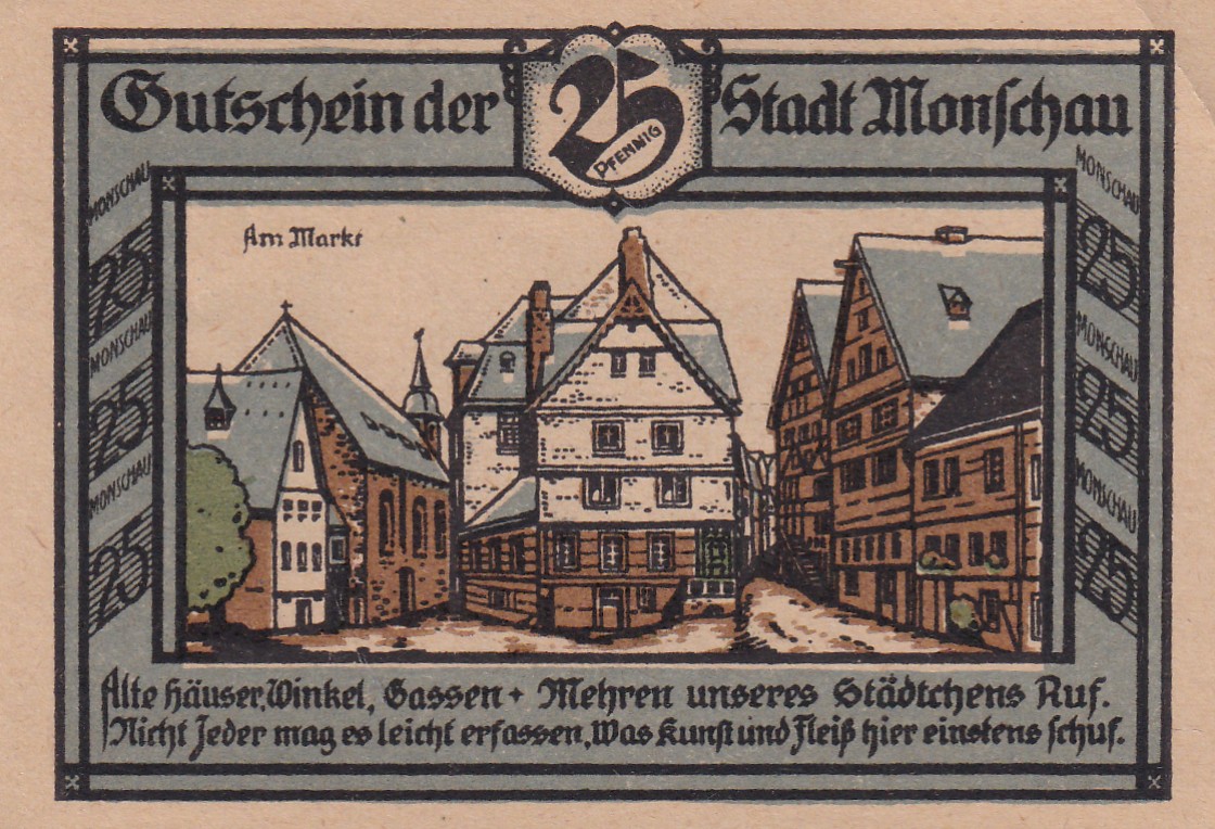 Germany, 25 Pfennigs ( 1922 ) series Rare Note Lowest Price