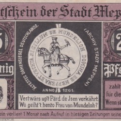 Germany, 25 Pfennigs ( 1921 ) series Rare Note Lowest Price