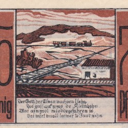 Germany, 75 Pfennigs ( 1921 ) series Rare Note Lowest Price