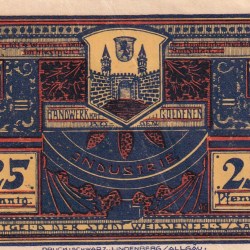 Germany, 25 Pfennigs ( 1921) series Rare Note Lowest Price