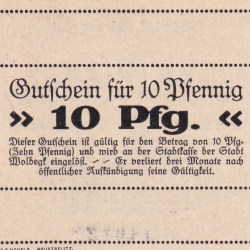 Alternative view of Germany, 10 Pfennigs ( 1921) series Rare Note Lowest Price