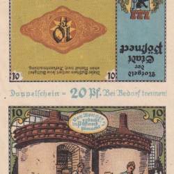 Germany, Dobblechein 20 Pfennigs ( 1921) series Rare Note Lowest Price