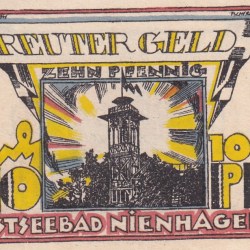 Alternative view of Germany, 10 Pfennigs ( 1922) series Rare Note Lowest Price