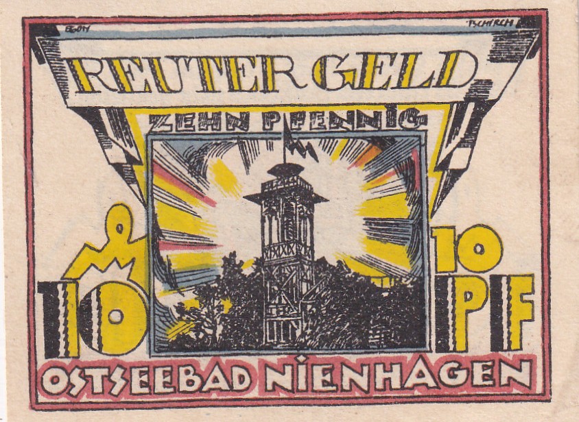 Germany, 10 Pfennigs ( 1922) series Rare Note Lowest Price
