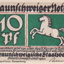 Alternative view of Germany, 10 Pfennigs ( 1923) series Rare Note Lowest Price