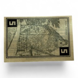 Alternative view of Germany Pfennig Notgeld Emergency Banknote Issues Over a Century Old Unc Unique and Rare