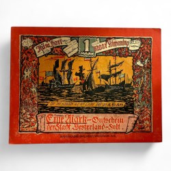 Alternative view of Germany Pfennig Notgeld Emergency Banknote Issues Over a Century Old Unc Unique and Rare