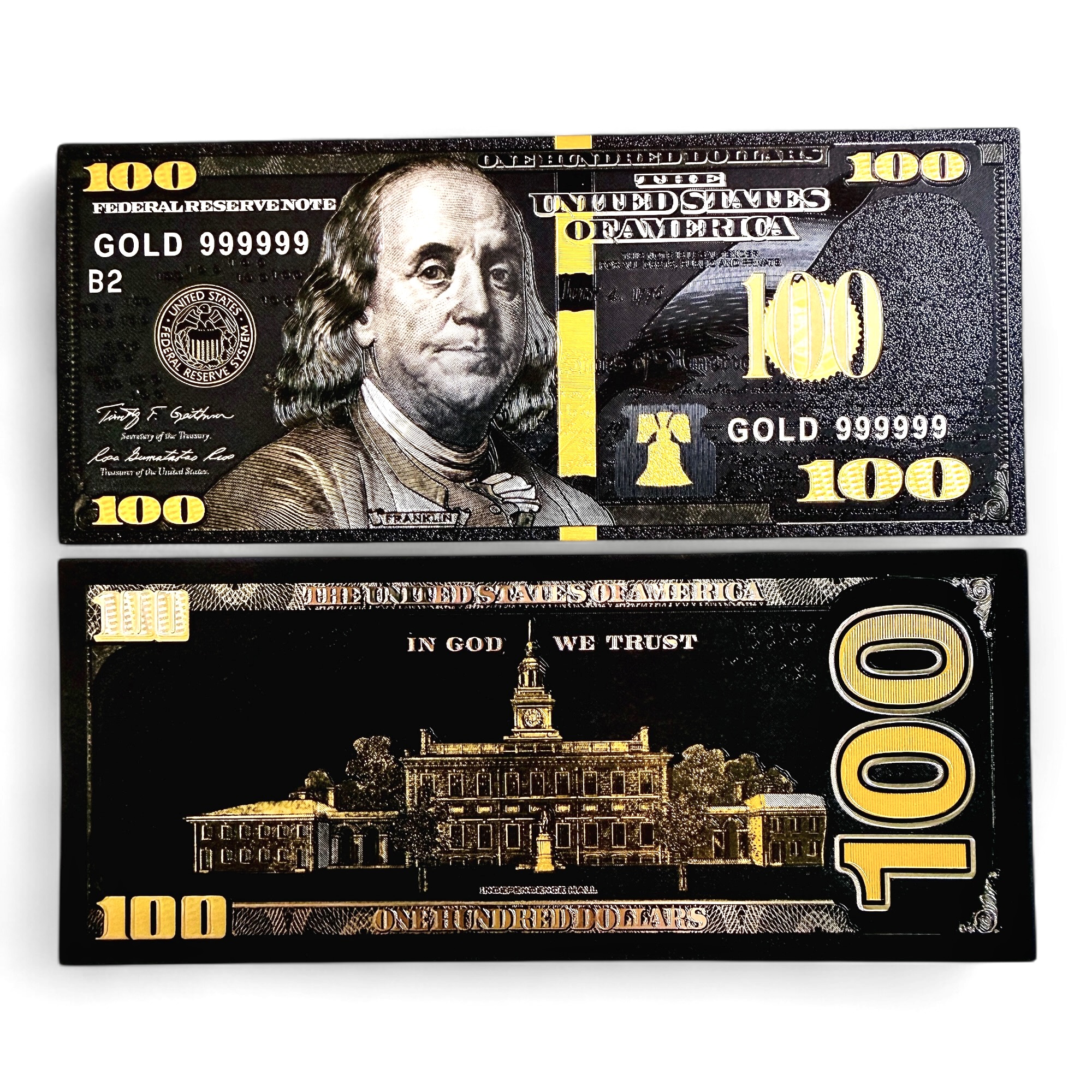 United States of America 100 Dollar Titanium Plated Token Unique Collectible Item Series 1