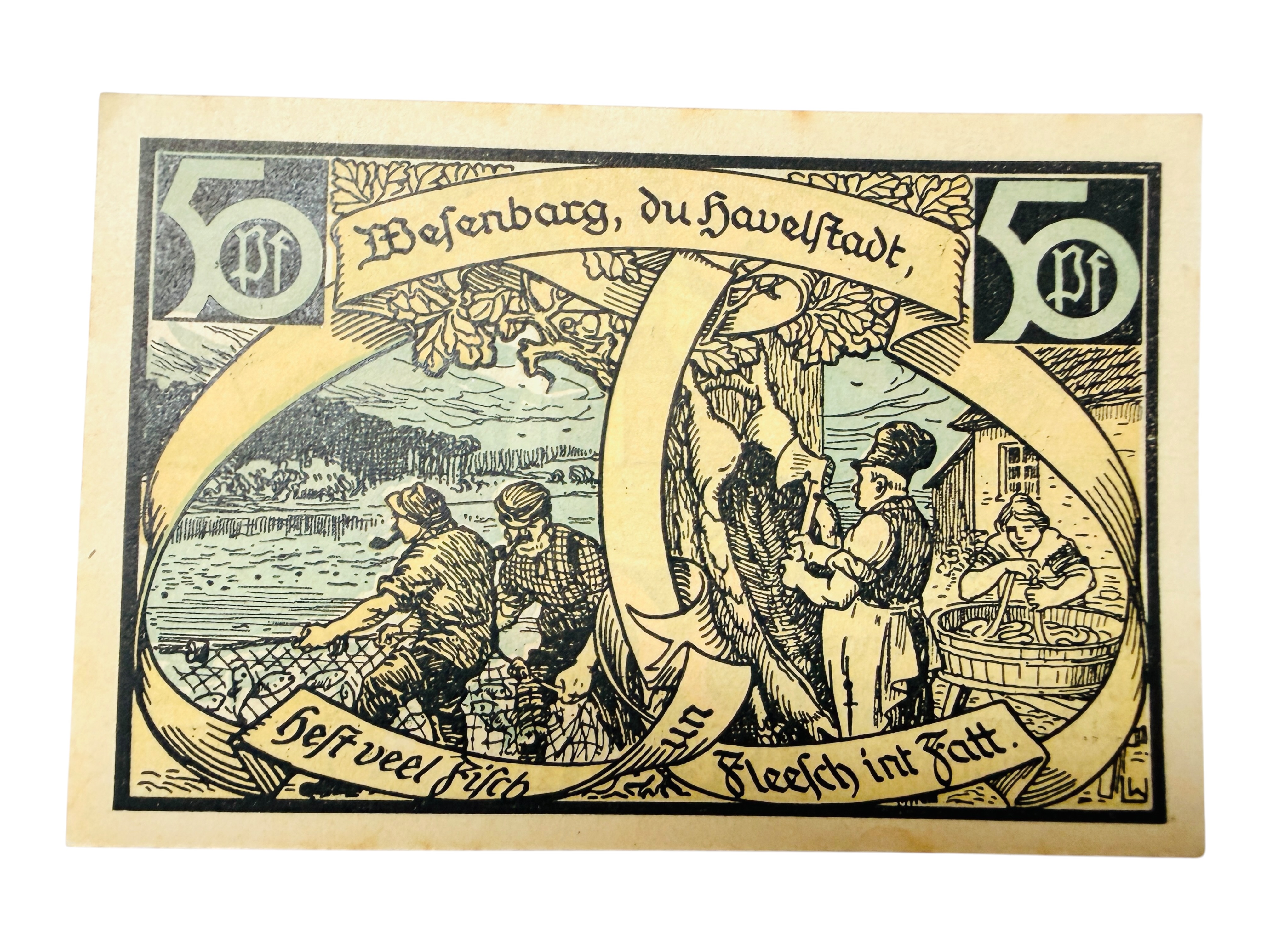 Germany Remda Pfennig Notgeld Emergency Banknote Issues UNC Unique and Rare - Image 2
