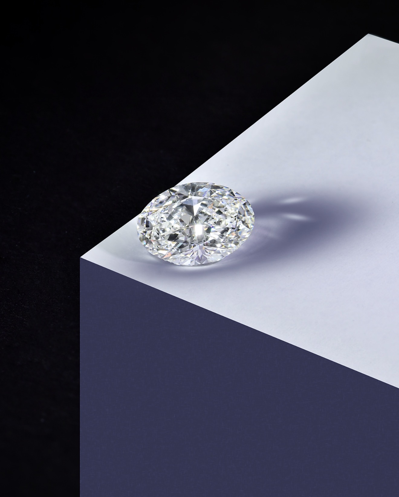 Rare 1 and a half Carat Oval Cut Shape Lab Grown Diamond Top White Color Excellent Quality Exceptional Collectible Unique and Rare