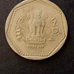 Alternative view of Republic India Denominaton 1₹ Nodia mint Metal copper nickel Same and similar piece available
