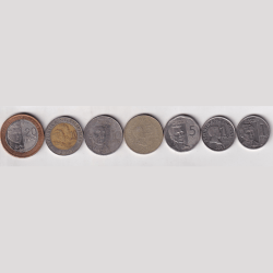 7 Different Commemorative Philippines Rare (7 Coin Set) #E-223