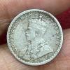 British-India 2 Annas 1917 - ( George V) Rare Silver Coin #E-270 - Image 2