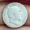 British-India 2 Annas 1907 (Edward VII) Rare Silver Coin #E-258 - Image 2