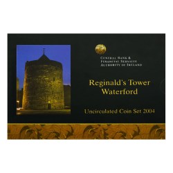 IRELAND EURO SERIES SET 2004 REGINALD'S TOWER WATERFORD RARE (8 COIN SET ) WITH BEAUTIFUL FOLDER