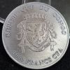 Reproduction Coin - Chamelleon Silver Plated Congo 1000 Francs Coin - Image 2