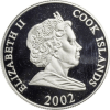 Reproduction Coin - Mother Teresa 5 Dollars Silver Plated Cook Islands Coin - Image 2
