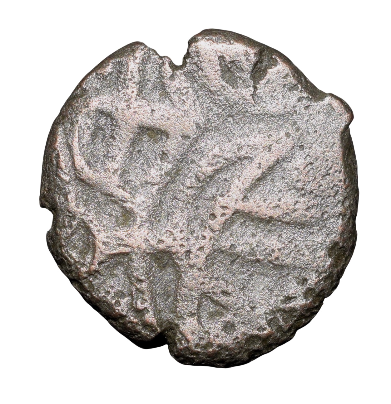 Billion Jital of Raziya Sultan (AD 1236-1240) of Delhi Sultanate D104 Ext.Rare She was the first female Muslim ruler of the Indian Subcontinent - Image 2