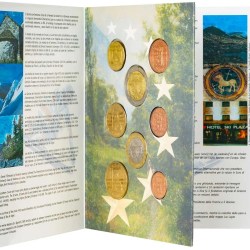 Alternative view of ANDORA EURO PATTERN 2003 RARE (8 COIN SET ) WITH BEAUTIFUL FOLDER