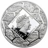Reproduction Coin – NIUE Island 1 Dollar 2010 - Elizabeth II Gdansk Silver Plated Commemorative UNC Coin - Image 2