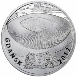 Reproduction Coin – NIUE Island 1 Dollar 2010 - Elizabeth II Gdansk Silver Plated Commemorative UNC Coin