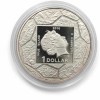 Reproduction Coin – NIUE Island 1 Dollar 2010 - Elizabeth II Gdansk Silver Plated Commemorative UNC Coin - Image 3