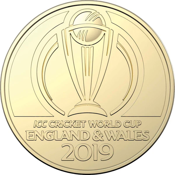2019 Australia - 1 Dollar - ICC Cricket World Cup England & Wales Rare Coin Card