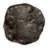 Copper Drachma of Indo-Parthian, Gondophares ( AD 20-50) Profile Bust Type