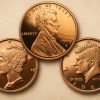 USA American Iconic Portraits 3 Copper Rounds Set Ultra Unique and Rare Osborne Mint