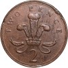 Bronze 2 Pence of Elizabeth II (AD 1998) from United Kingdom - Image 2