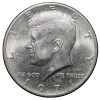 Copper-Nickel 1/2 Dollar of USA (AD 1971) with Portrait of John F. Kennedy - Image 2