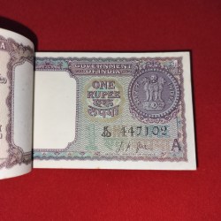 Alternative view of Rare A -13 One Rupee Bundle L.k jha Excellent Condition 447101