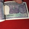 Rare A -36 One Rupee Bundle Manmohan Singh 1976. 65C 027501 - Image 2