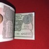 A-63 Subhash Chandra GARG One Rupee Packet GEM UNC Condition Serial No. 420101 - Image 2