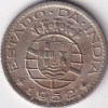 Portuguese India - Goa 1952 1/4 Rupia Copper Nickel Rare Coin