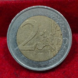 Alternative view of Ireland 2 Euros 2002 Rare Bimetallic Rare Coin #E-303