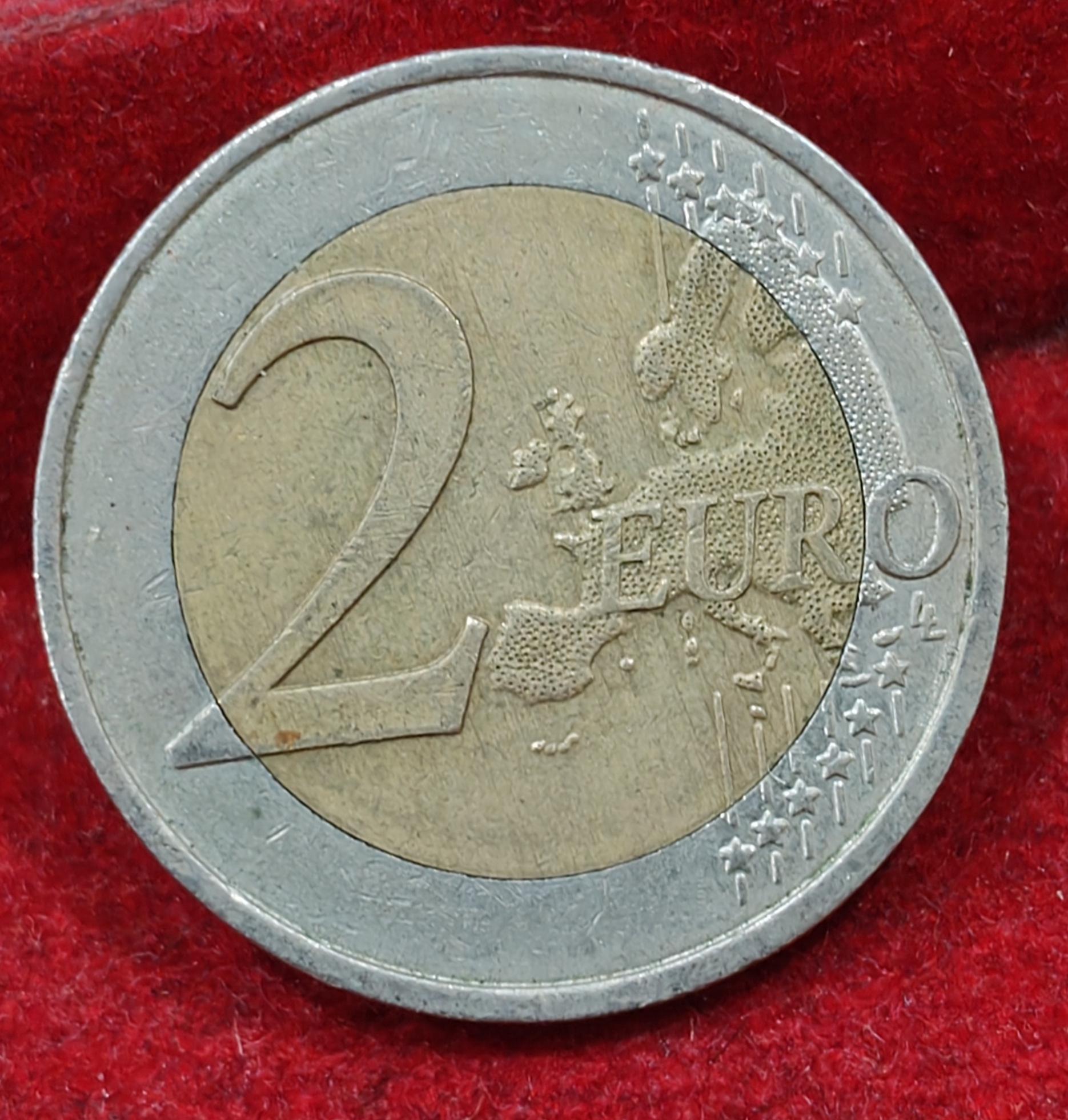 Germany 2 Euros 2007 Treaty of Rome Rare Bimetallic Commemorative issue Rare Coin #E-306