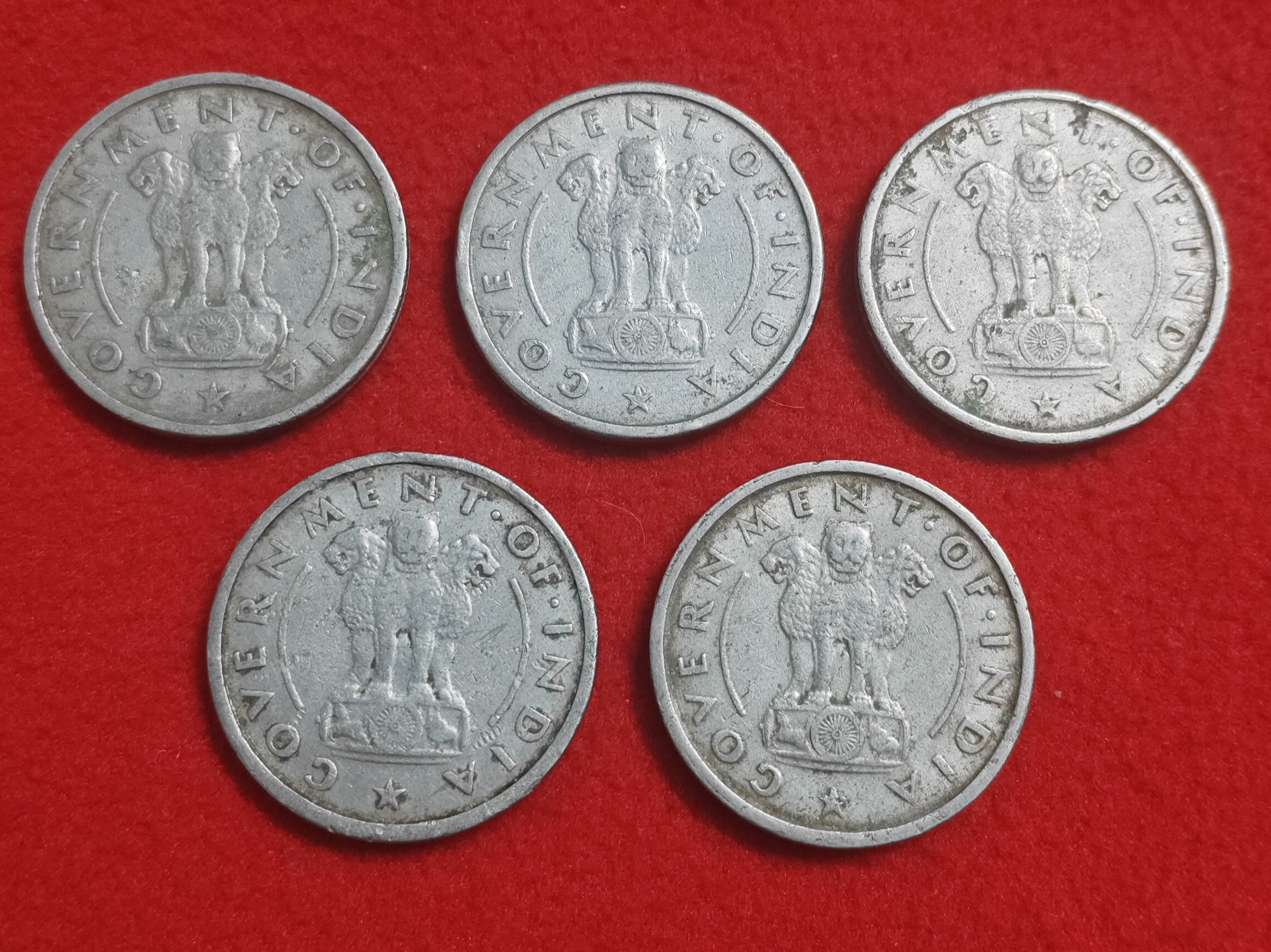 1 Rupee 1950 Coin Each Coin Price 1100