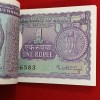 One Rupee Rare Big Coin Full Bundle Finance Minister Manmohan Singh 1977 Year Republic of India 766501 - Image 7