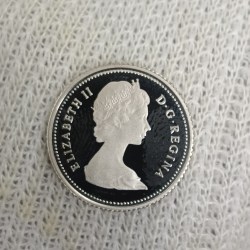 Elizabeth II DG Regina 10 Cents Proof Coin 1982 Year CANADA