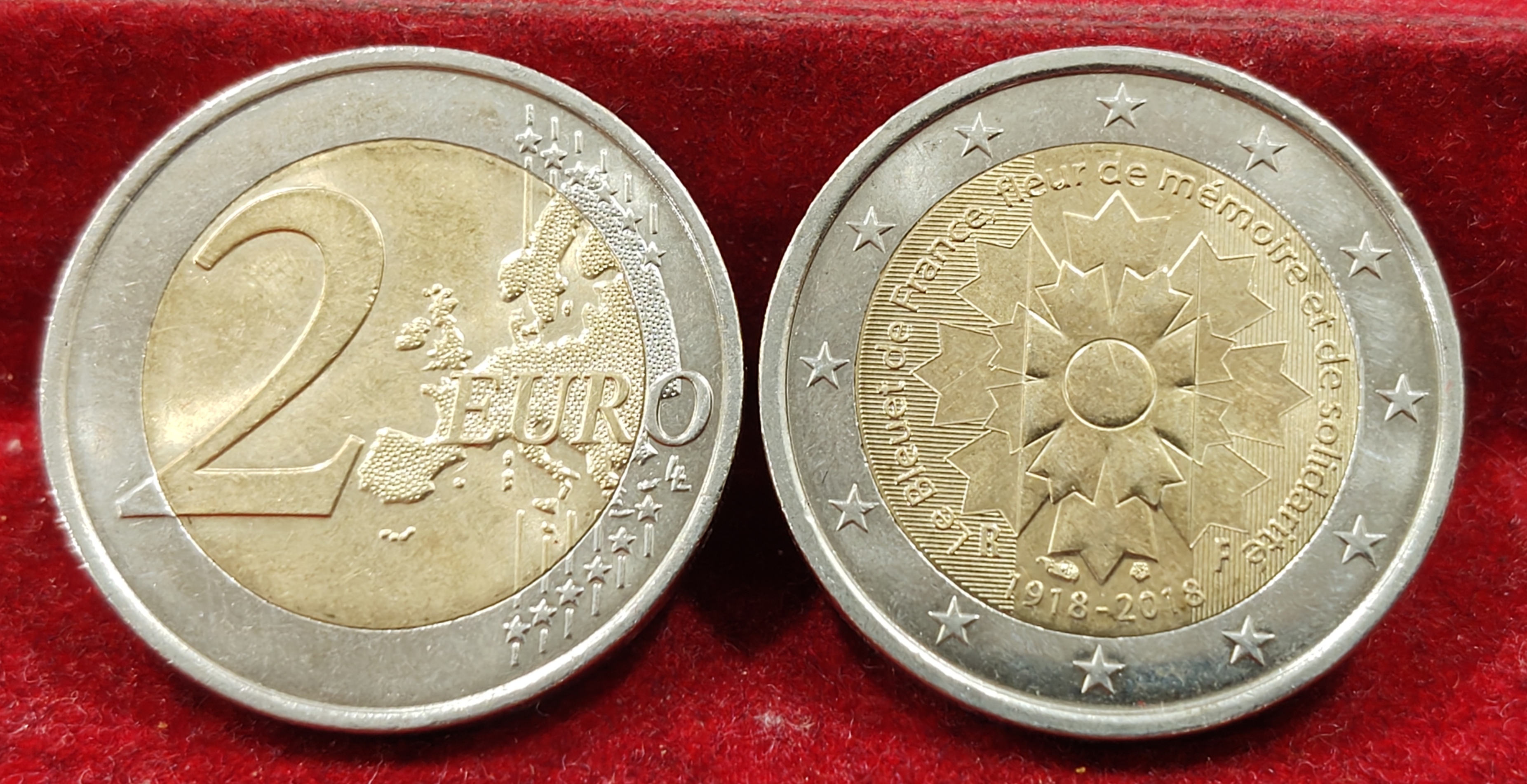 France 2 Euros 2018 - Bleuet de FranceRare Coin #E-317