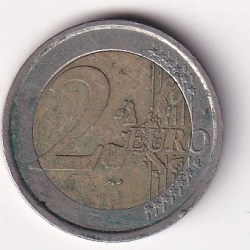 Alternative view of Italy 2 Euro (2006) Rare Bimetallic Commemorative Coin #E-331