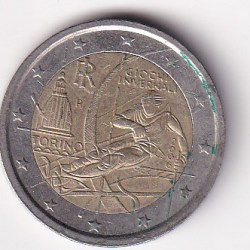 Italy 2 Euro (2006) Rare Bimetallic Commemorative Coin #E-331
