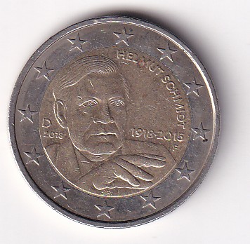 Germany 2 Euros (2018) Rare Bimetallic Commemorative Coin#E-329
